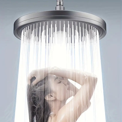 1pc Deluxe 6-Mode Adjustable High Pressure Showerhead