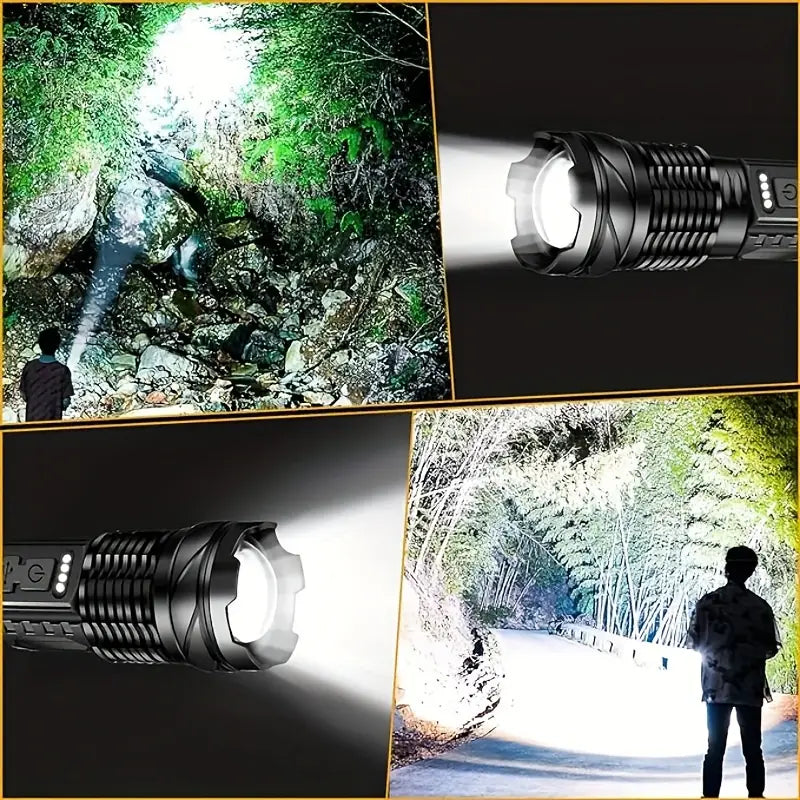 Staaricc Super Powerful USB Rechargeable LED Torch