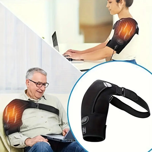 Relax And Rejuvenate With The USB Heated Shoulder Massager Brace