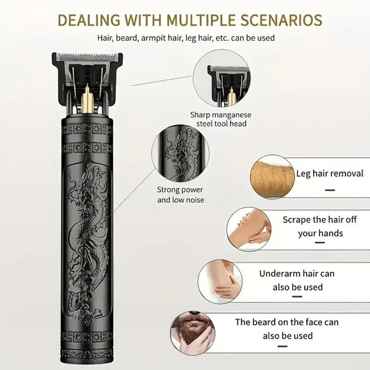 Professional Hair Clippers Set for Men