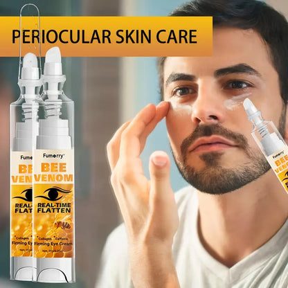 Fumorry Bee Venom Eye Gel (10g) - Quick Firming Eye Cream with Caffeine, Collagen & Bee Venom