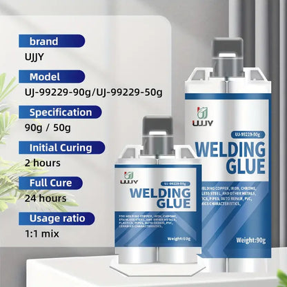 Universal Powerful AB glue for metal and glass plastic bonding