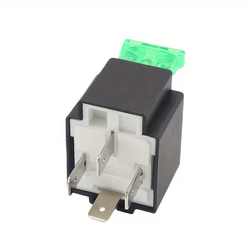 1pc Top Grade Quality 4 Pin 30A Auto Relay with Fuse, Coil Voltage 12VDC