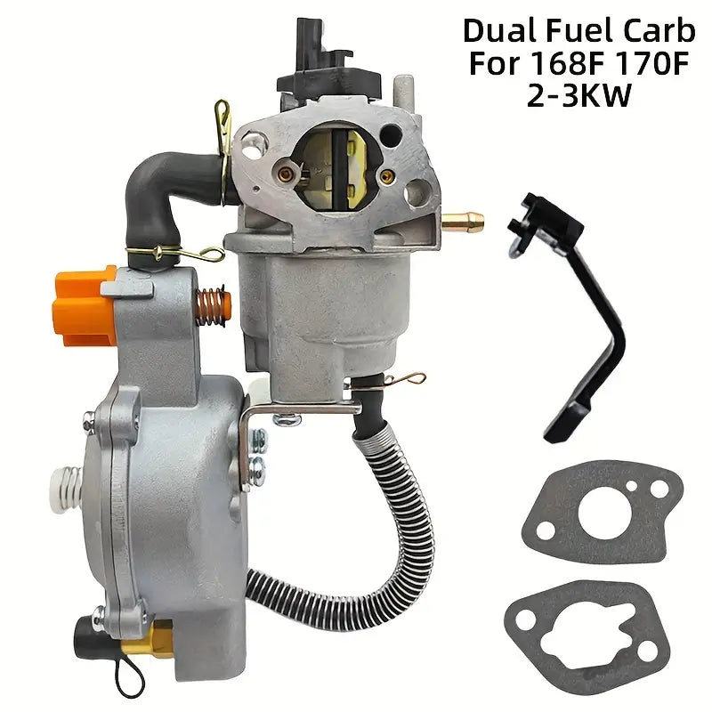 Dual-Fuel Carburetor Gas Conversion Kit for GX160/GX200 Engines 2-3KW