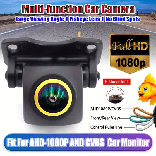 170° Fish-Eye Lens Universal AHD 1080P/CCD Car Camera