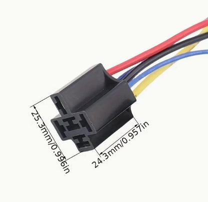 12V 30A Auto Relay Kit | Fuse-Protected for Safety