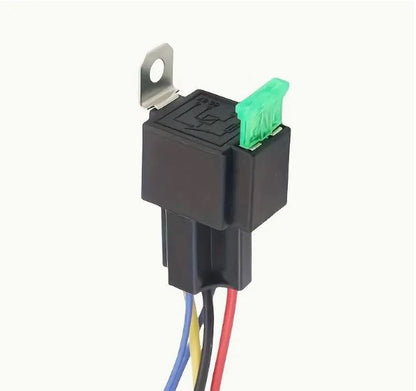 12V 30A Auto Relay Kit | Fuse-Protected for Safety