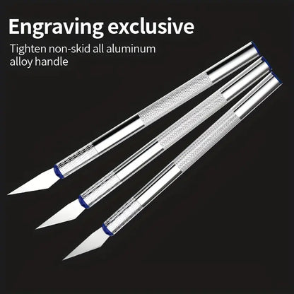 13pcs Metal Carving Knife Pen Art Set