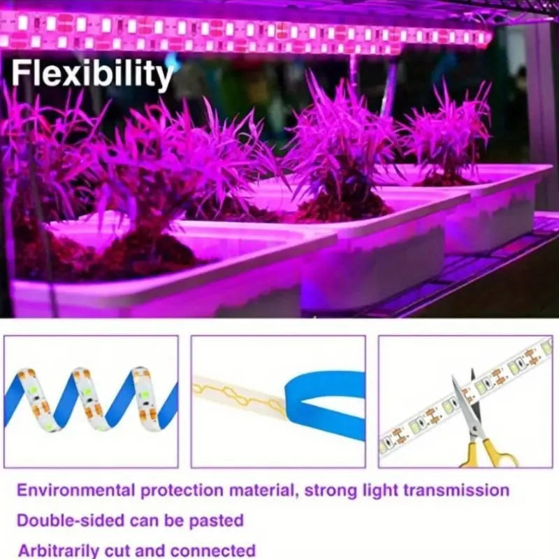 1pc FlexiGrow 4.88meter USB Powered LED Grow Light Strip