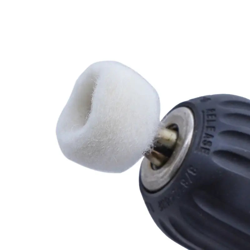 5pcs Fine Shank Wool Polishing Heads