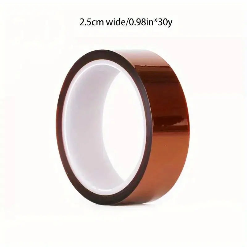33m Long Golden High Temperature Resistant Adhesive Polyimide Tape
