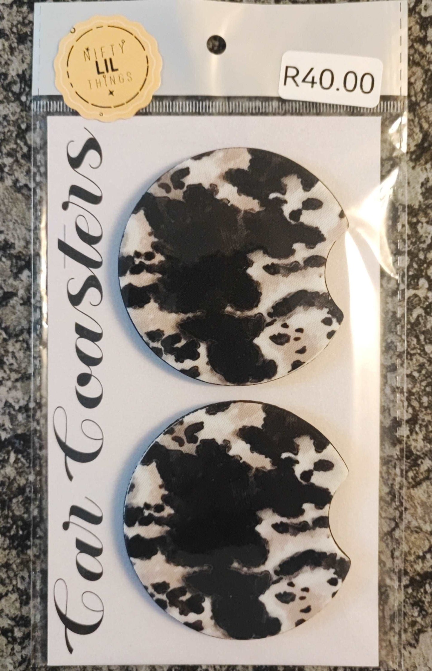 In-Car Custom Rubber Themed Coasters