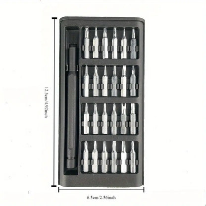 Precision Screwdriver Set: 25-In-1 Magnetic Driver Kit