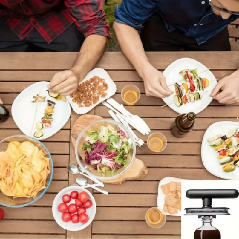 Versatile Manual Can Opener - Adjustable Jar & Bottle Opener