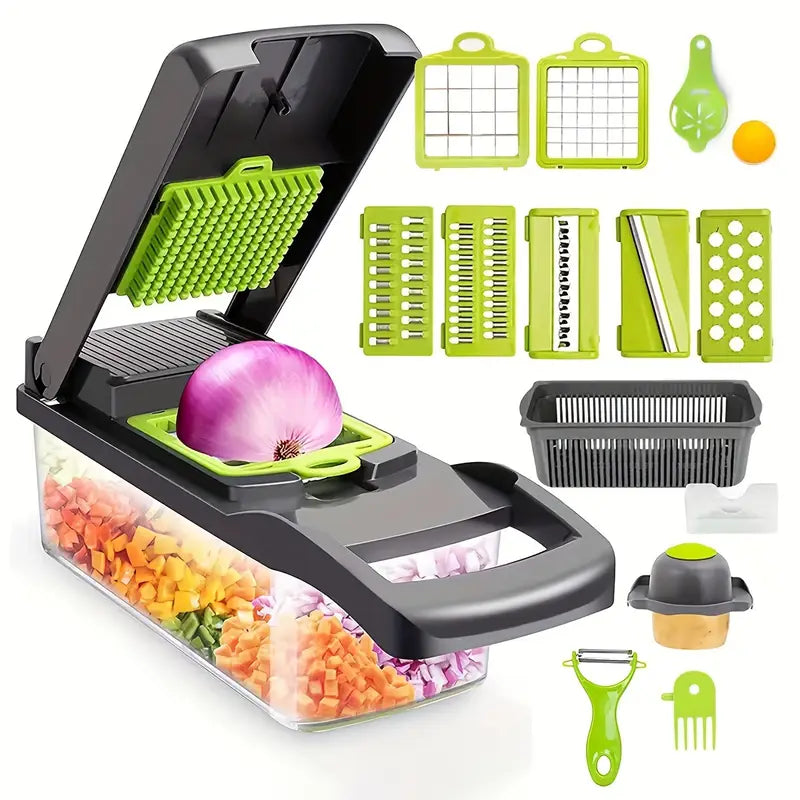 16-in-1 Multifunctional Vegetable Chopper