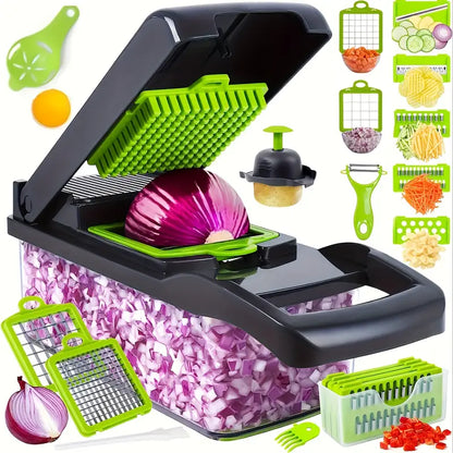 16-in-1 Multifunctional Vegetable Chopper