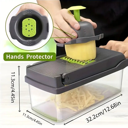 16-in-1 Multifunctional Vegetable Chopper