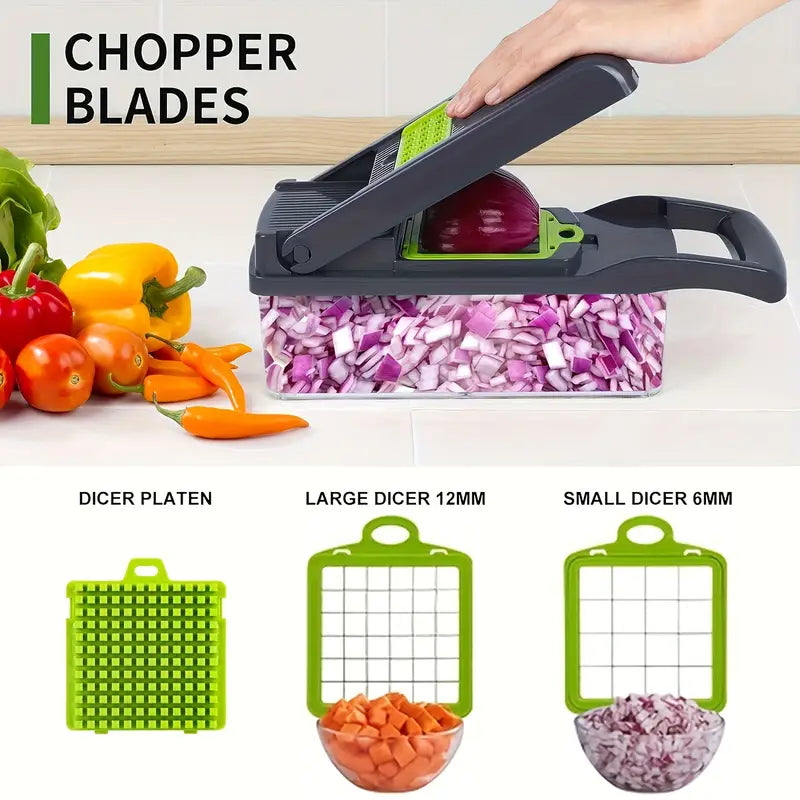 16-in-1 Multifunctional Vegetable Chopper