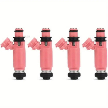 4Pcs High-Performance 565cc Pink Fuel Injectors for Subaru