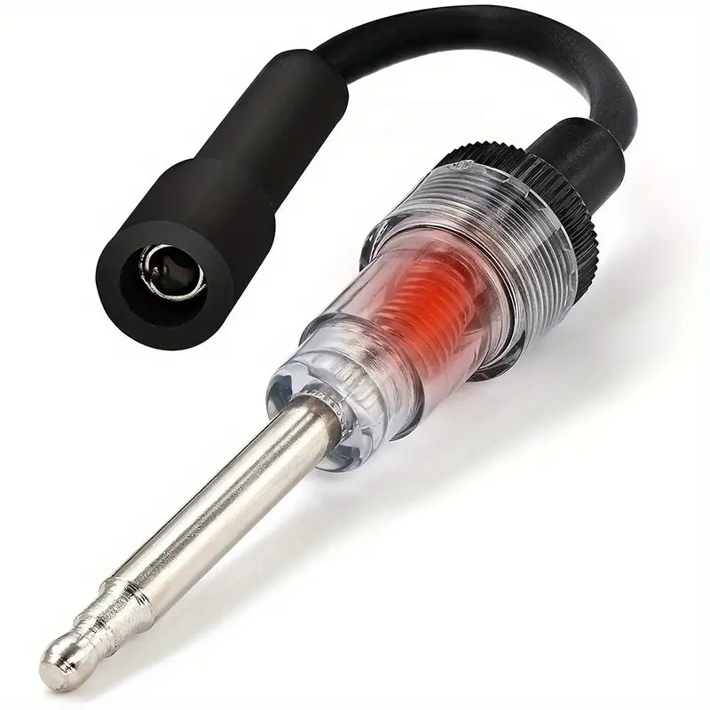 1pc Spark Plug Tester, Engine Ignition Diagnosis Tool, Durable Plastic Body, Easy to Use, Accurate for Car Maintenance