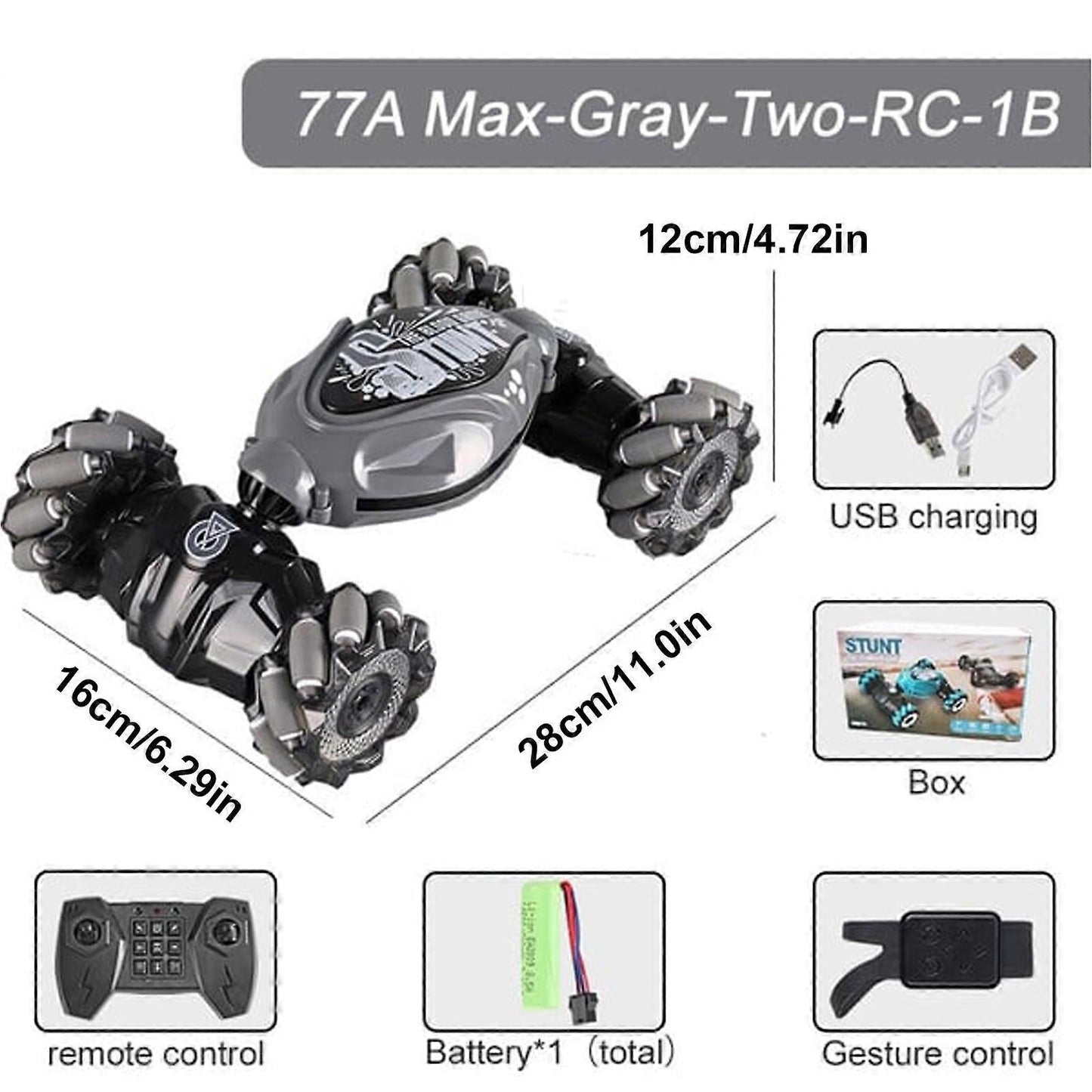 Gesture-Induced Deformation Remote Control Car - Little Tokyo SA