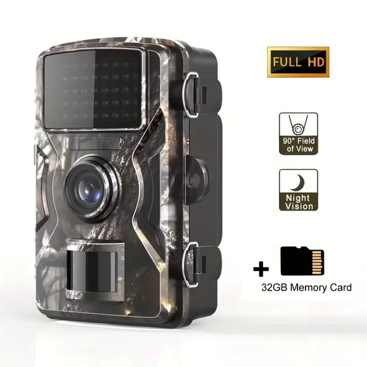 1pc MyAI Hunting Camera With 2-Inch Screen, HD Wildlife Trail Camera