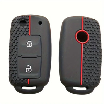 Silicone Car Key Case Key Cover For VW Vehicles