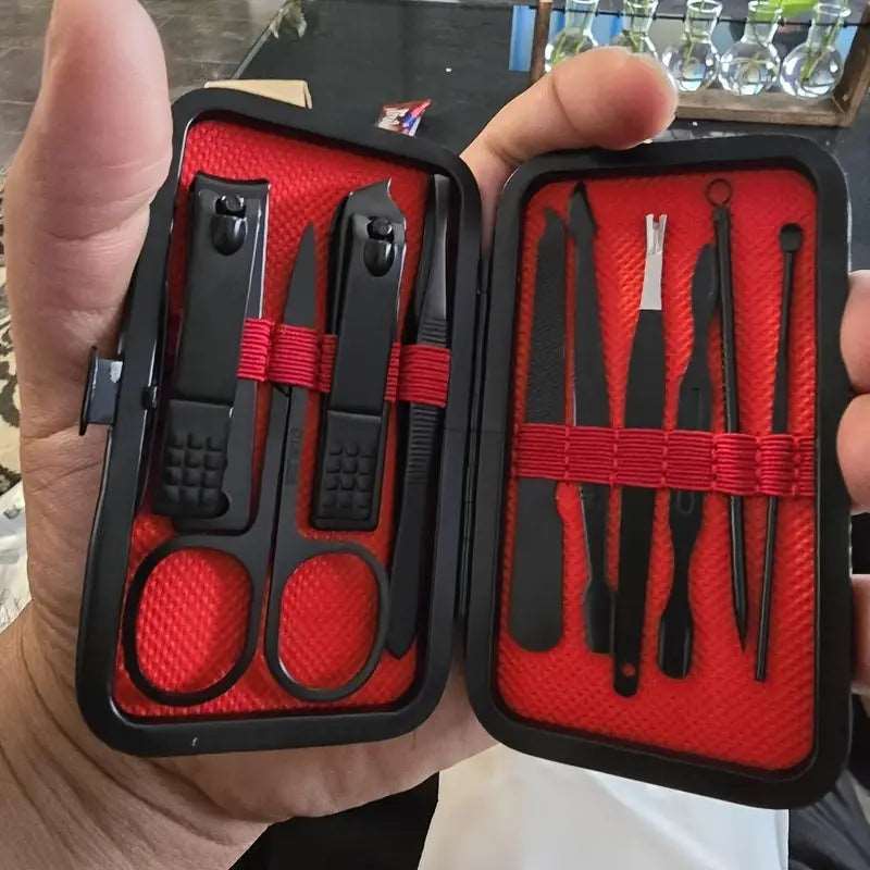 10pcs Professional Premium Quality Nail Clippers Set