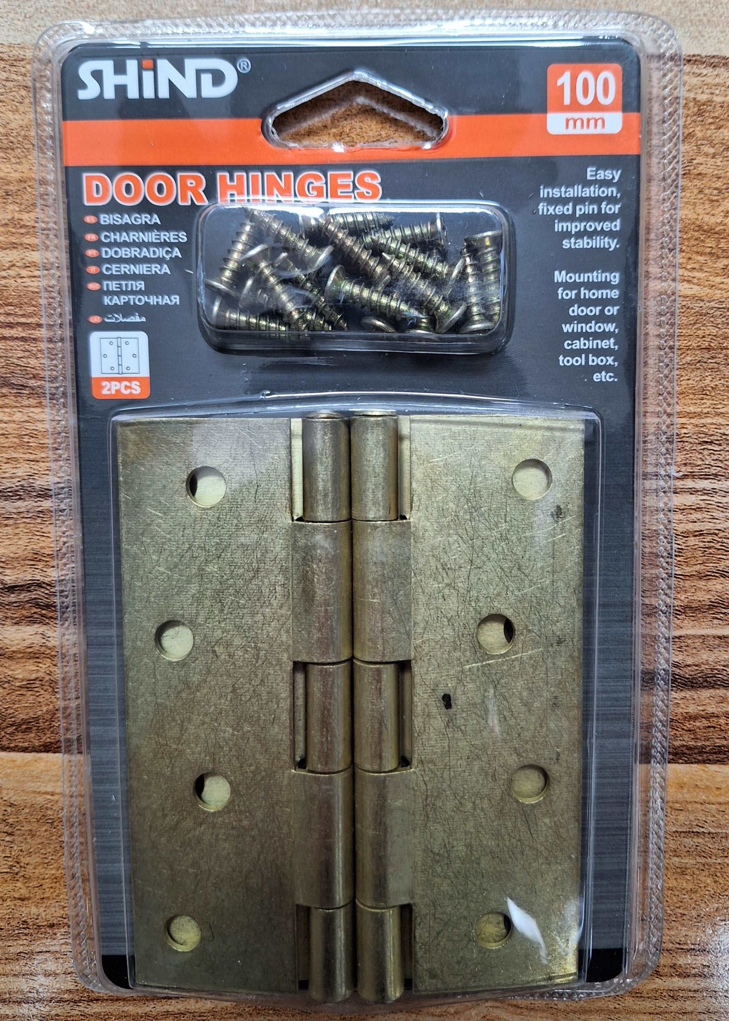 Door Hinges (100mm - 2pcs)