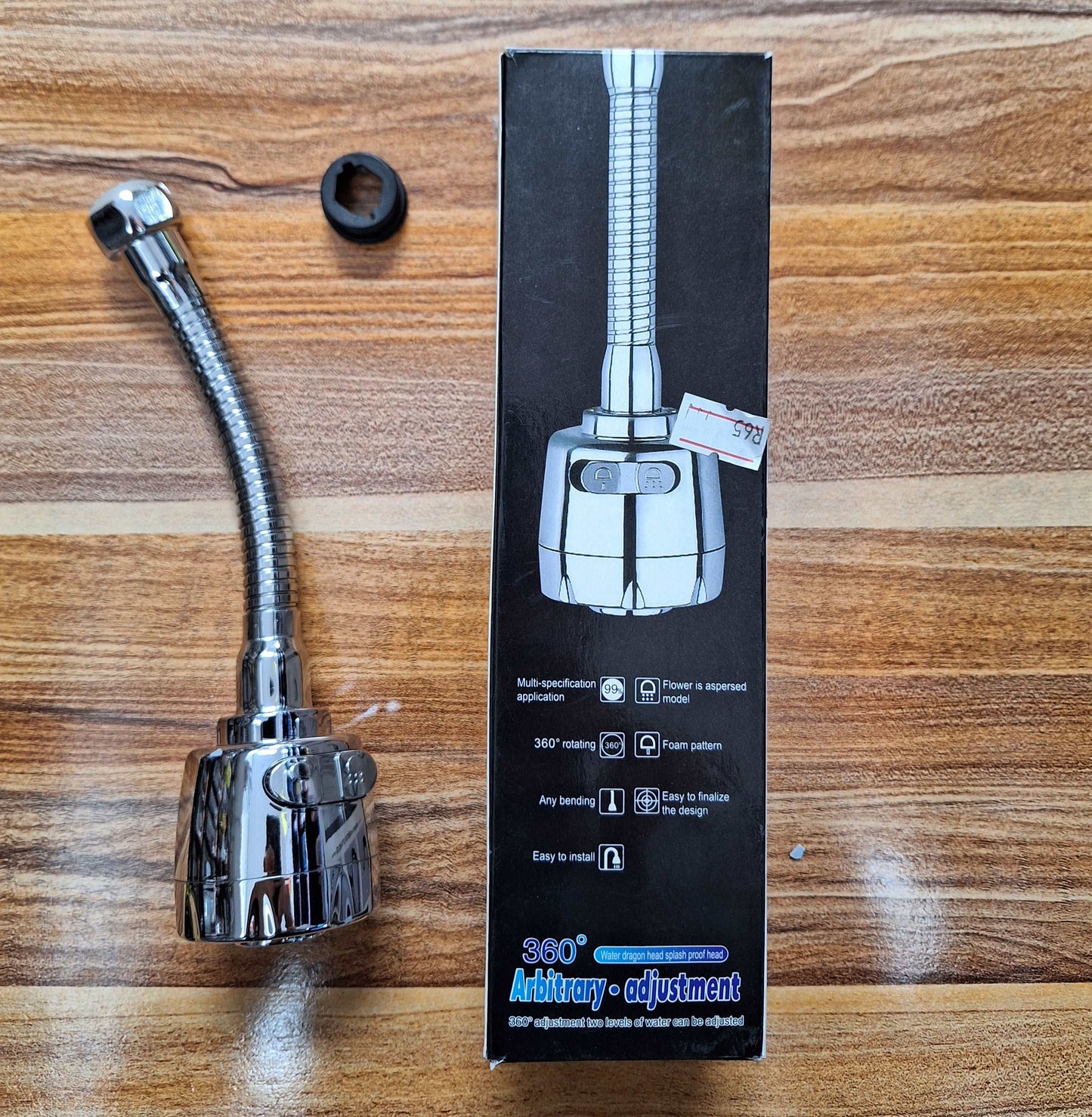 Arbitrary Water Saving Faucet With Water Dragon Head Splash Proof Head