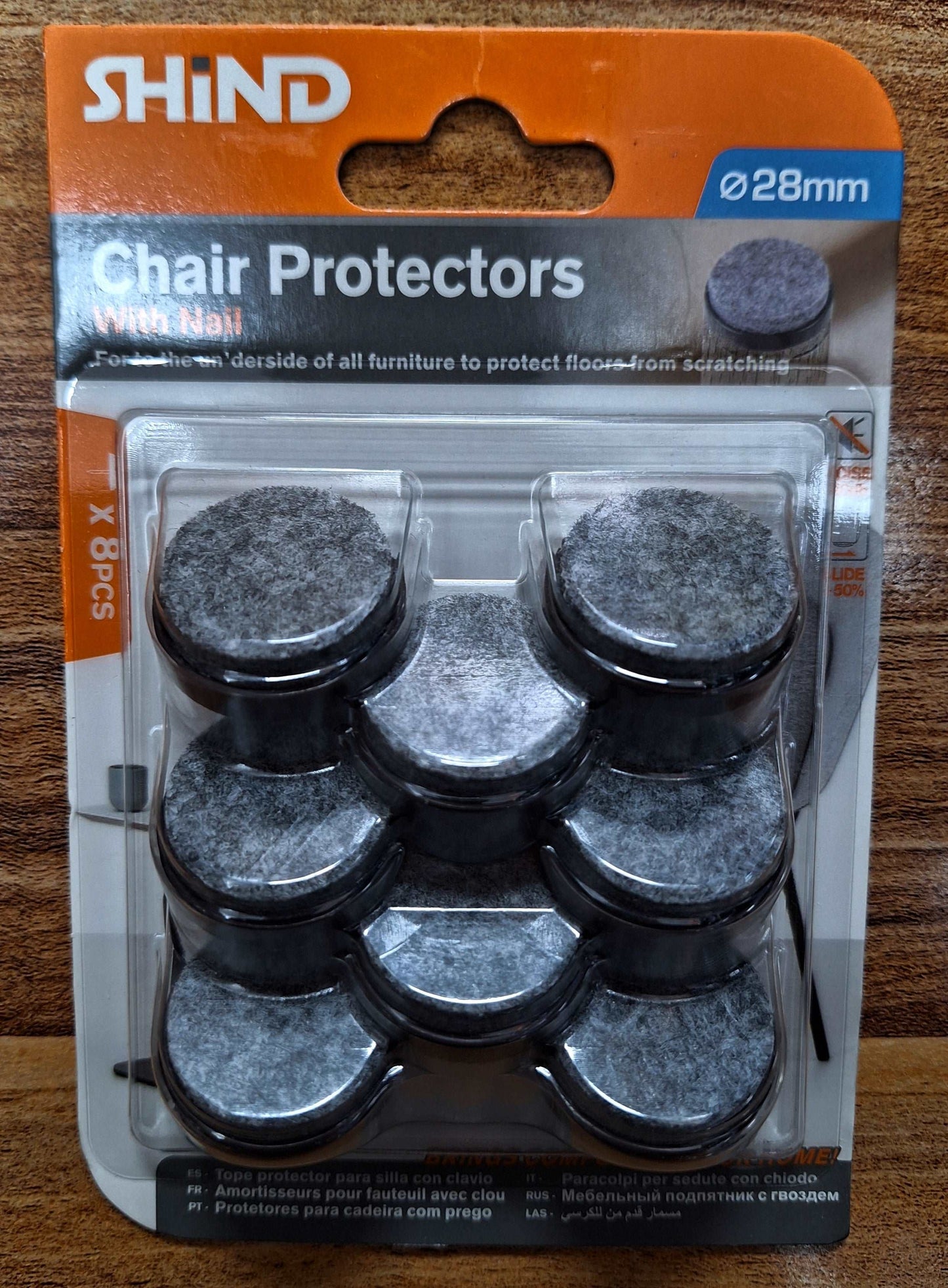 Chair Protectors with nail  - 8 piece