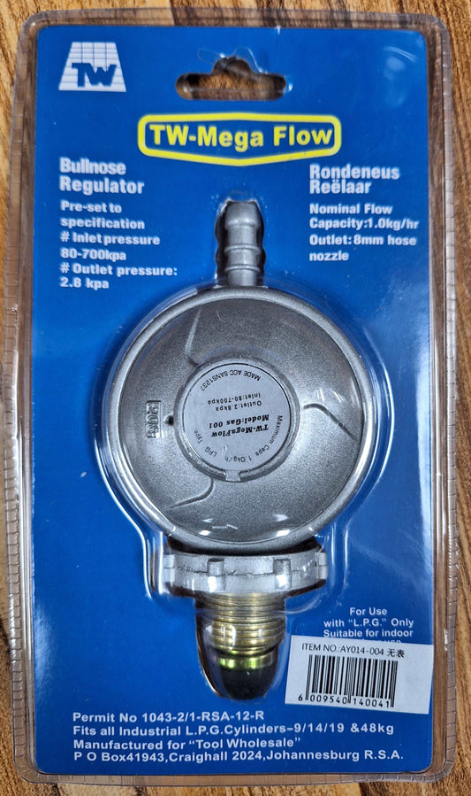 Bullnose Regulator