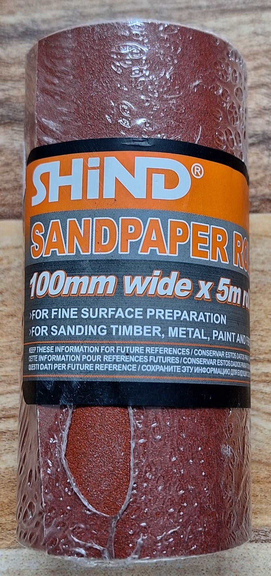 Shind 240 Grit 5m Sandpaper Roll