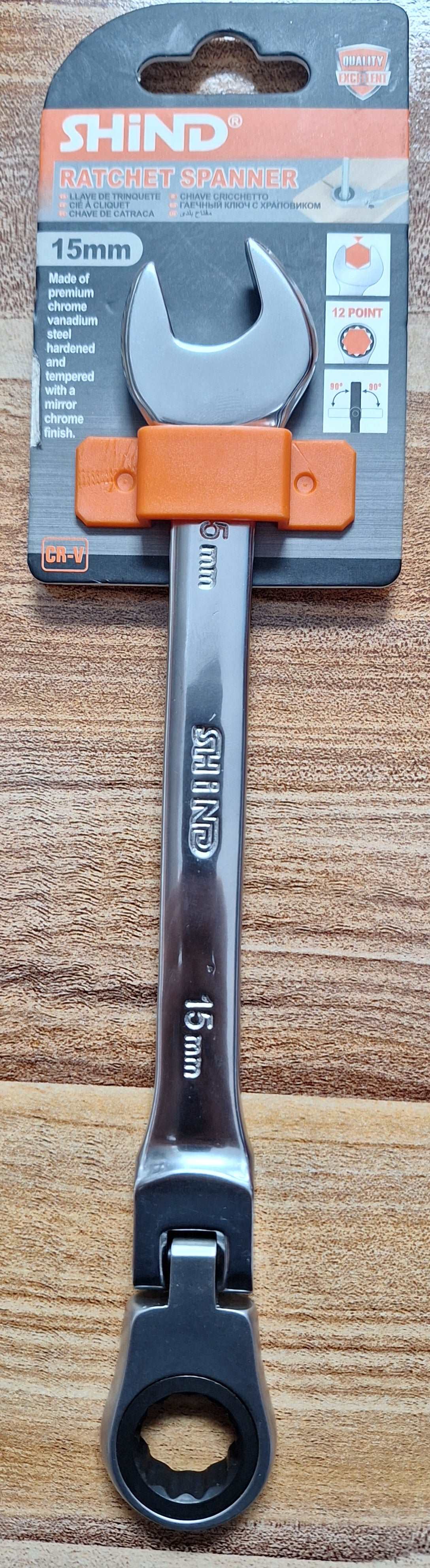 15mm Ratchet Spanner