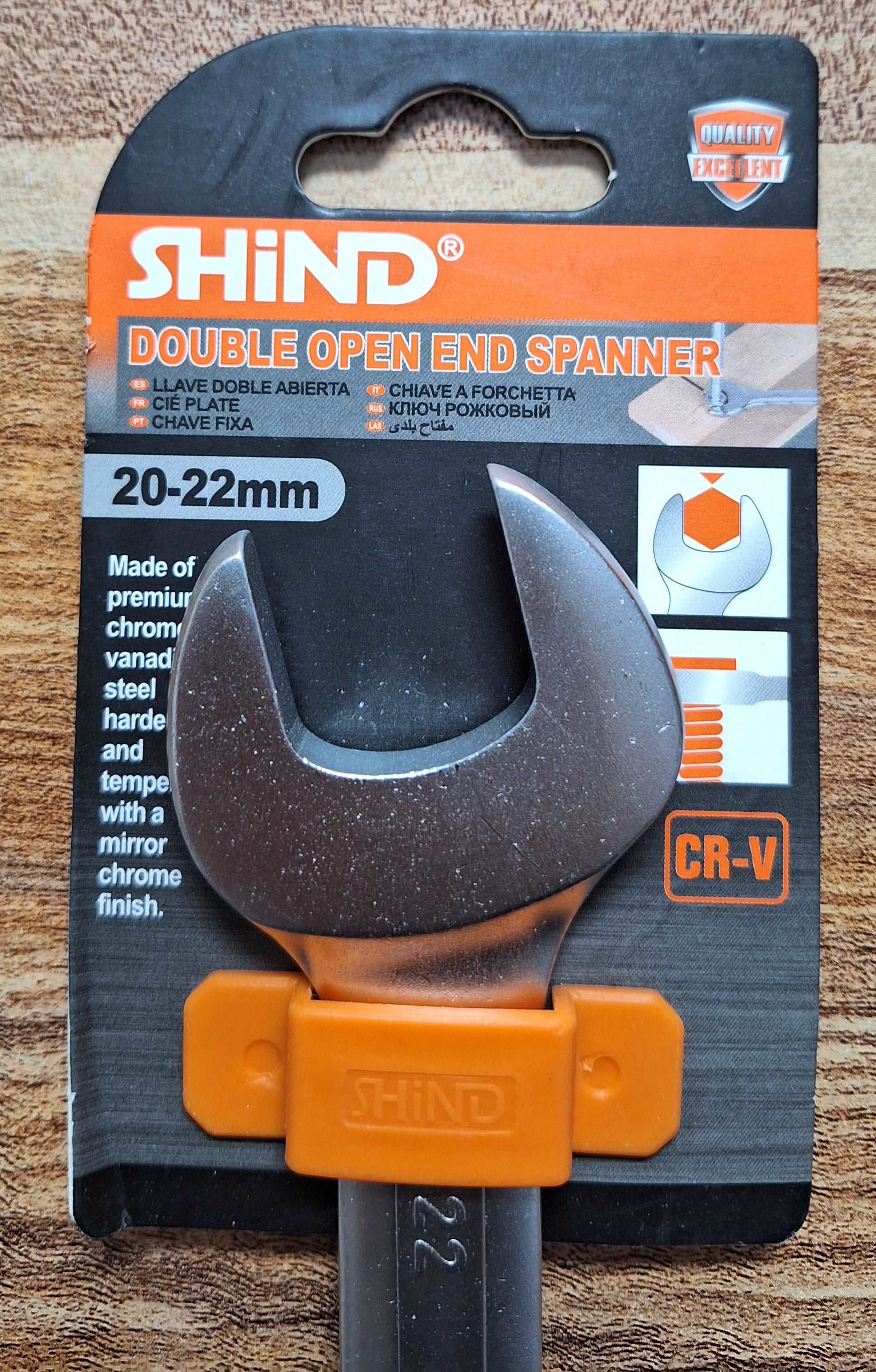 Shind Double Open-end Spanner - 20-22mm