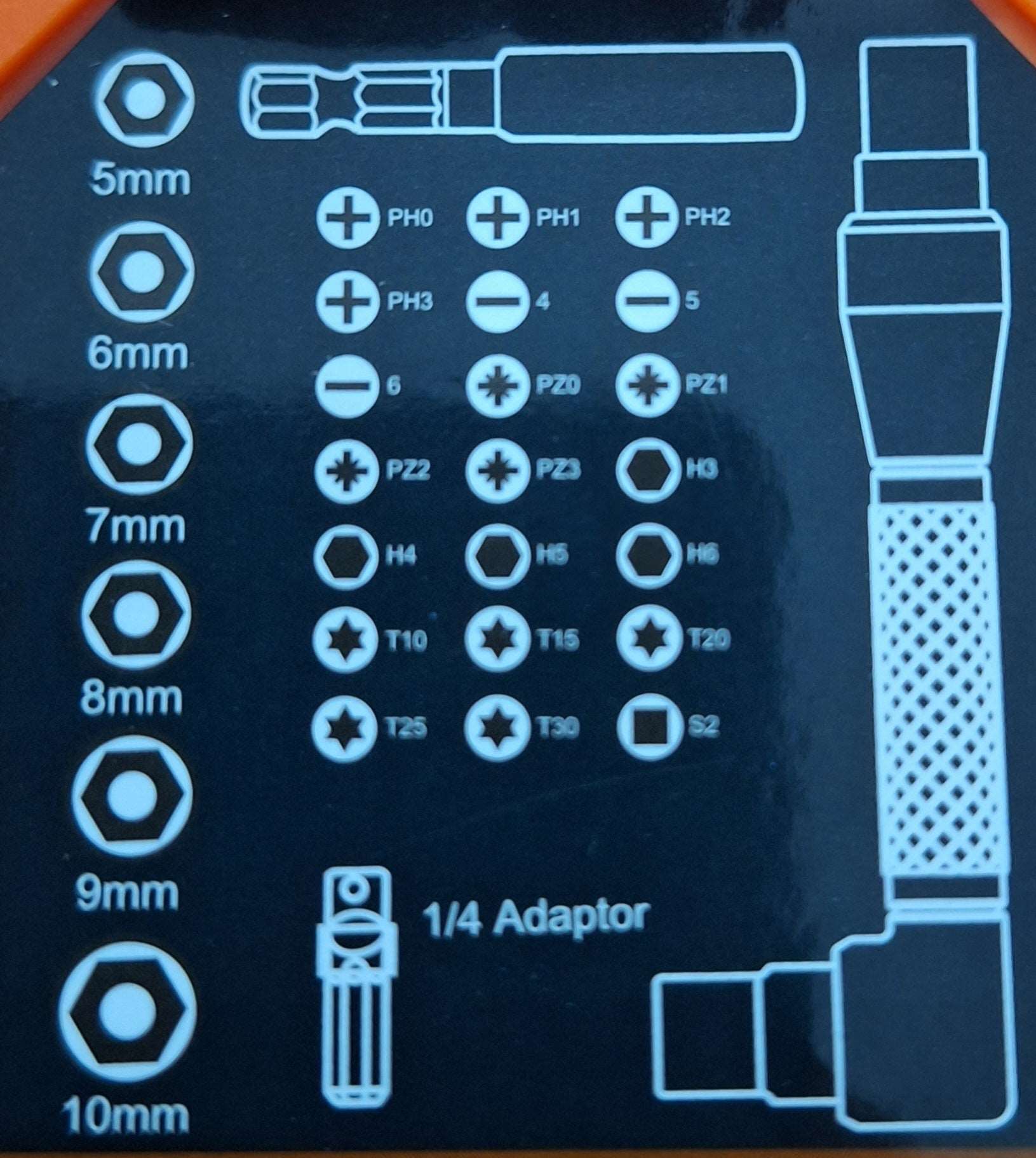 Screwdriver Bits Set - 30 pieces