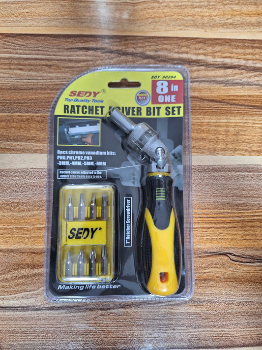 Ratchet Driver Bit Set