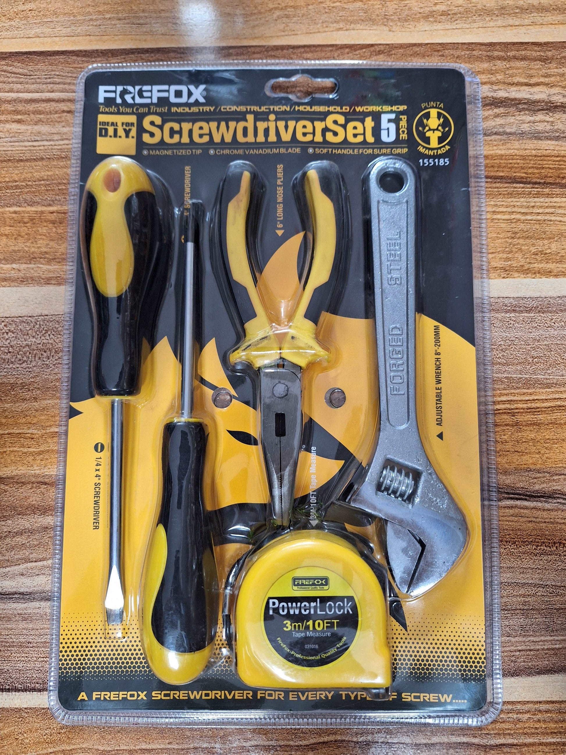 Screwdriver set - 5 pieces