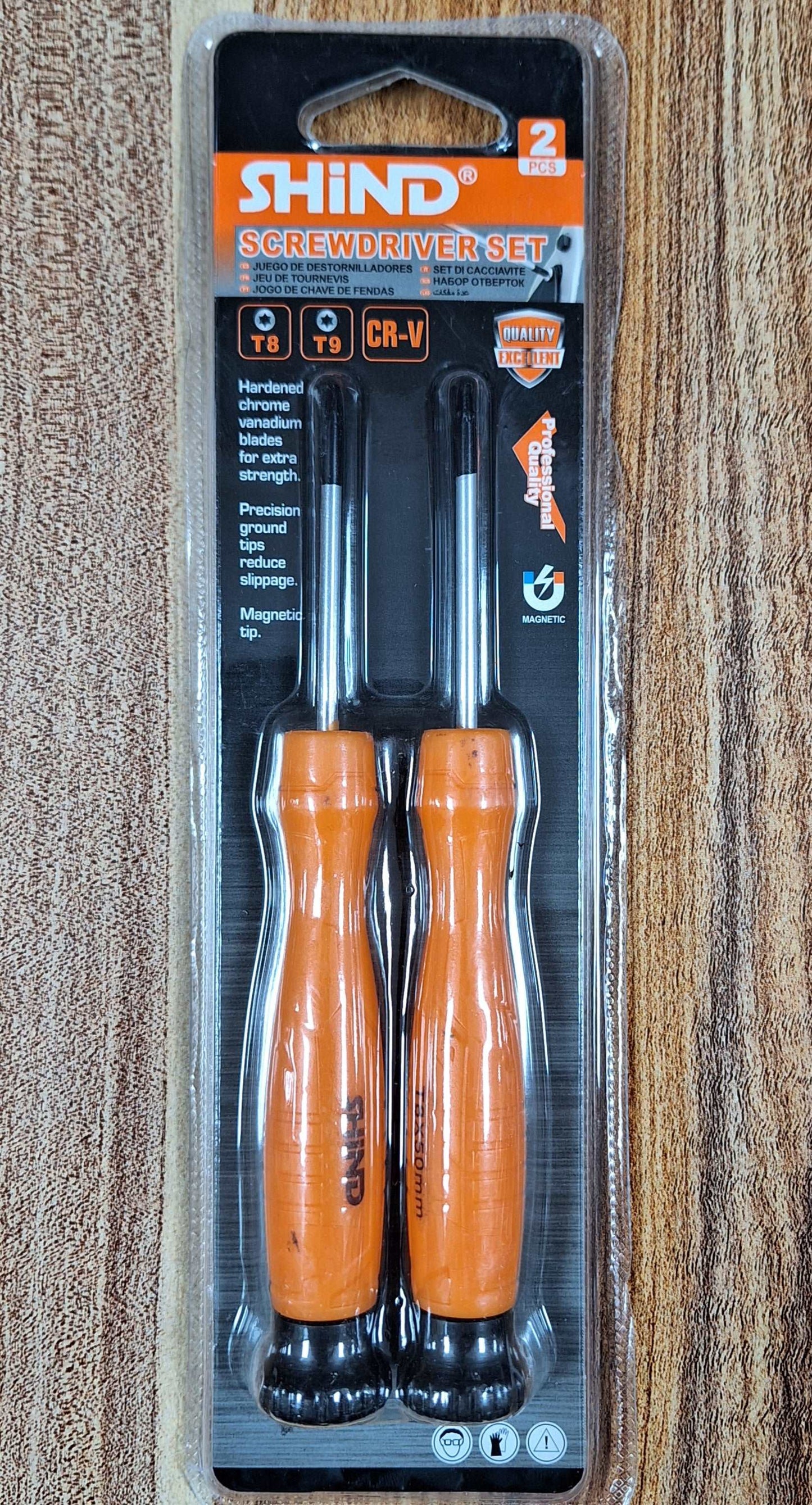 Shind - Screwdriver Set (T8 & T9) 2 PCS