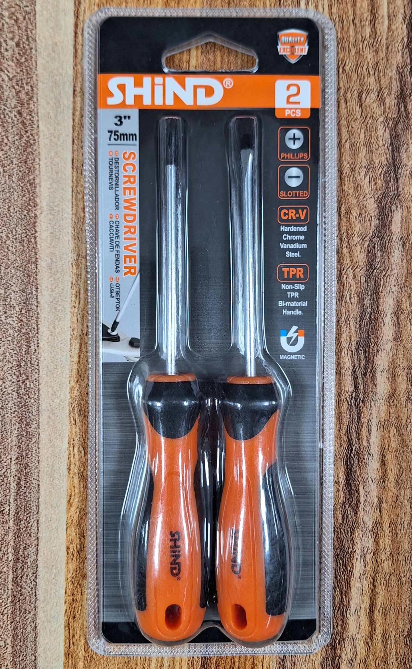 Shind Screwdriver Set (3" 75mm +/-)