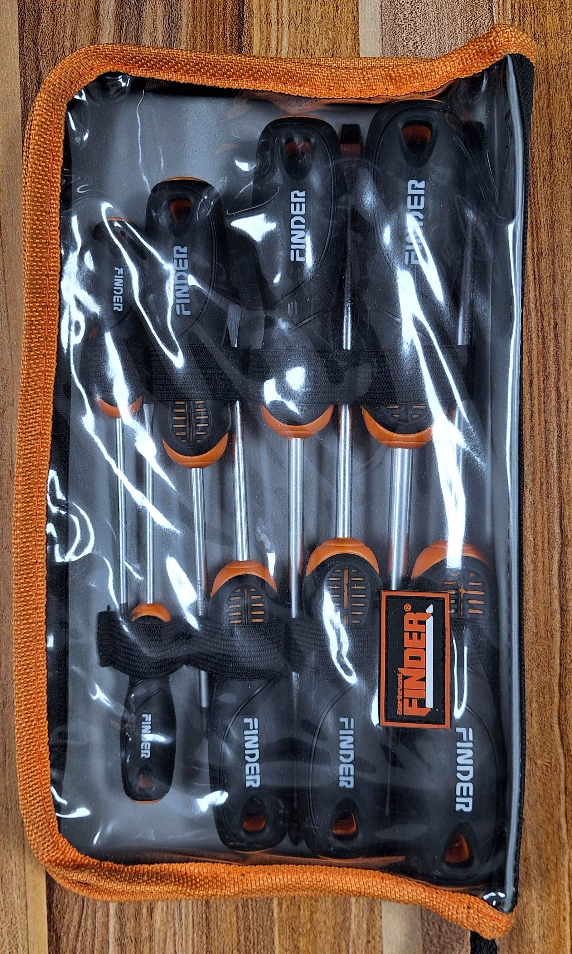 Finder 8 Piece Screwdriver Set