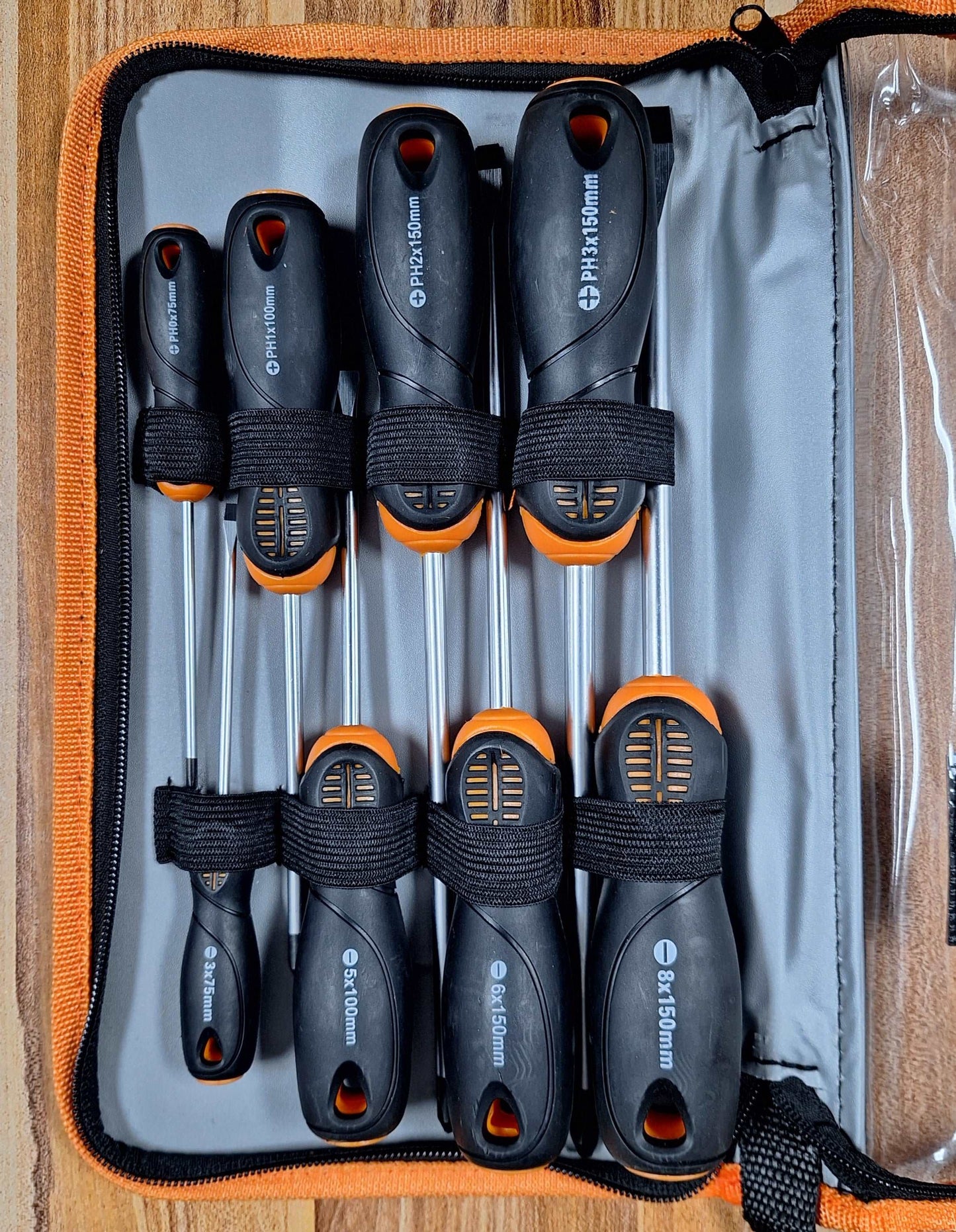 Finder 8 Piece Screwdriver Set