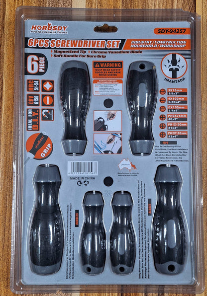 Horusdy 6pc Screwdriver Set