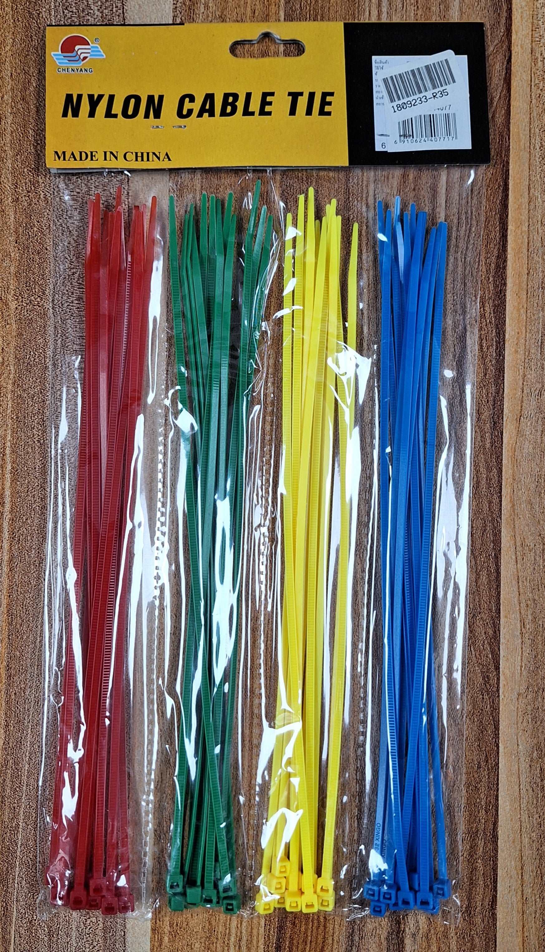 Multicolored Nylon Cable Ties