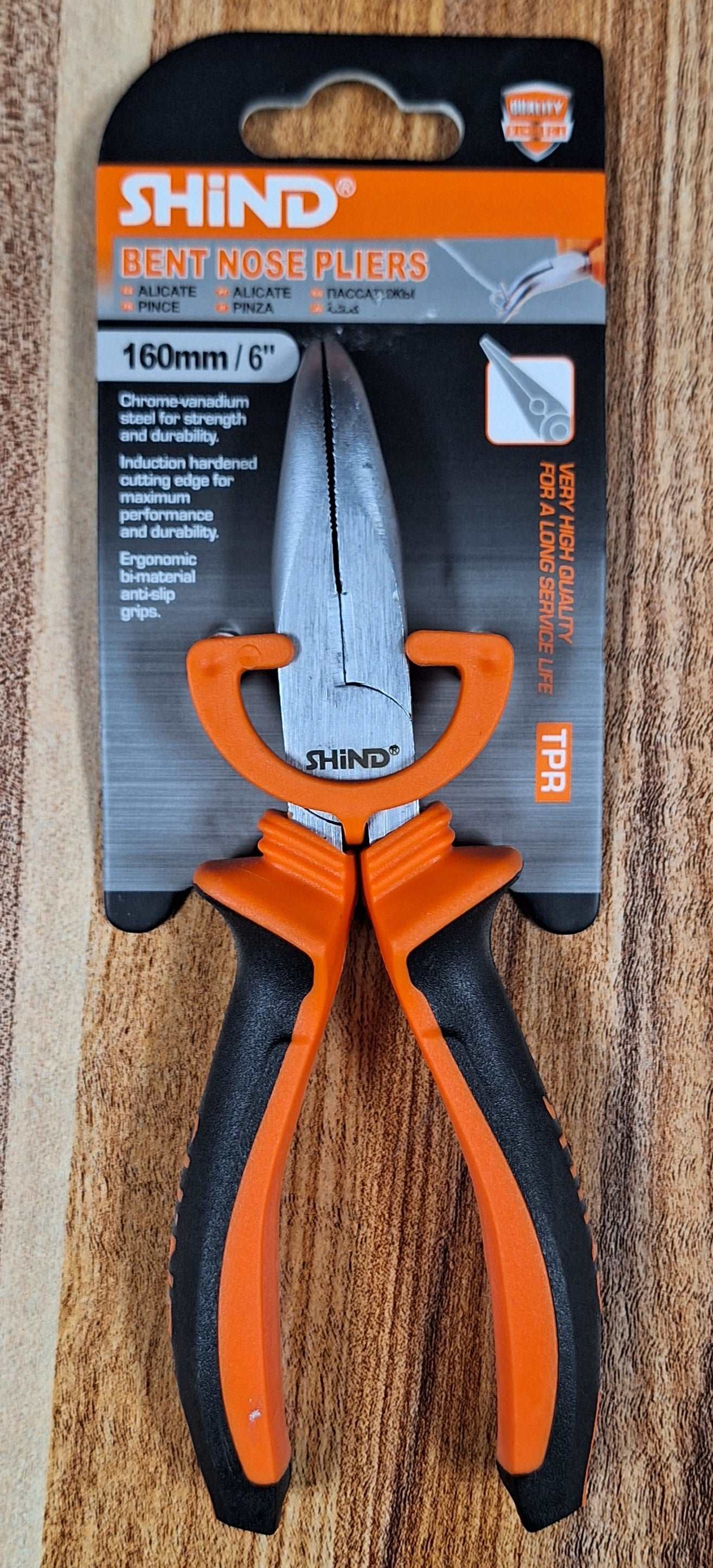 Shind Bent Nose Pliers 160mm