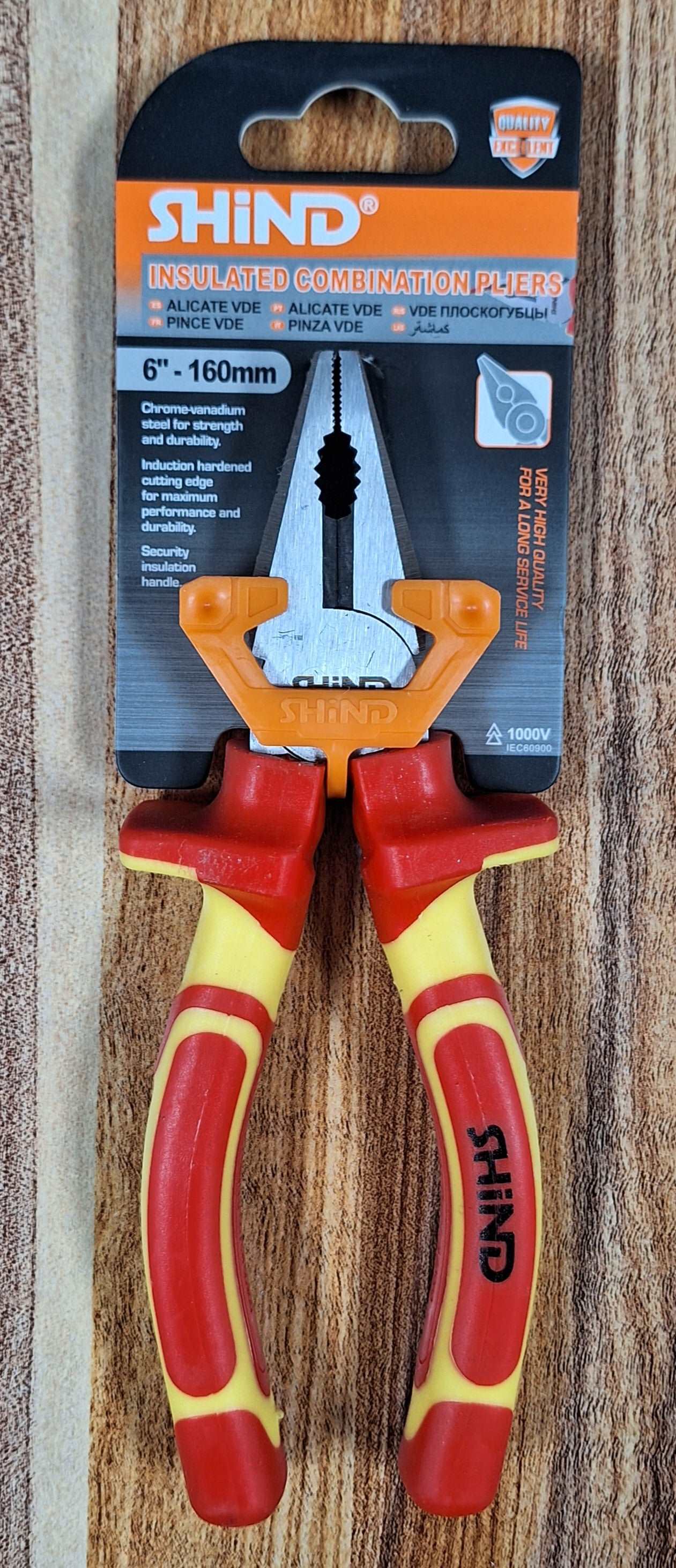 Shind Insulated Combination Pliers