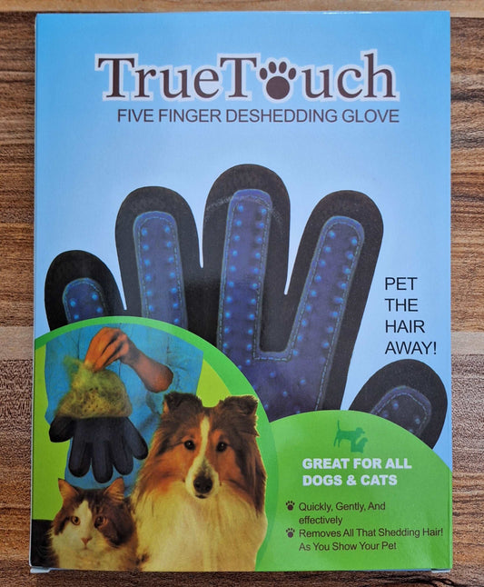 True Touch - Five Finger Deshedding Glove