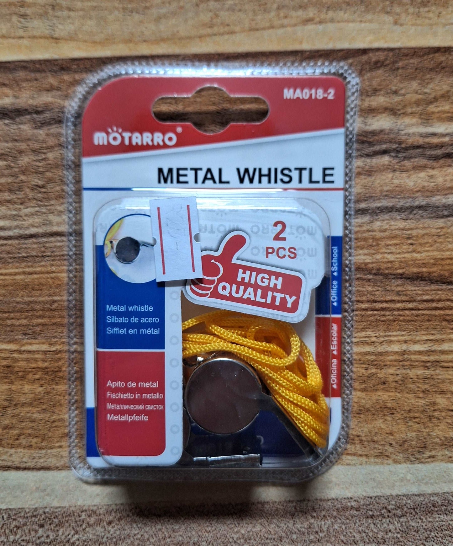 Metal Whistle - 2 pieces