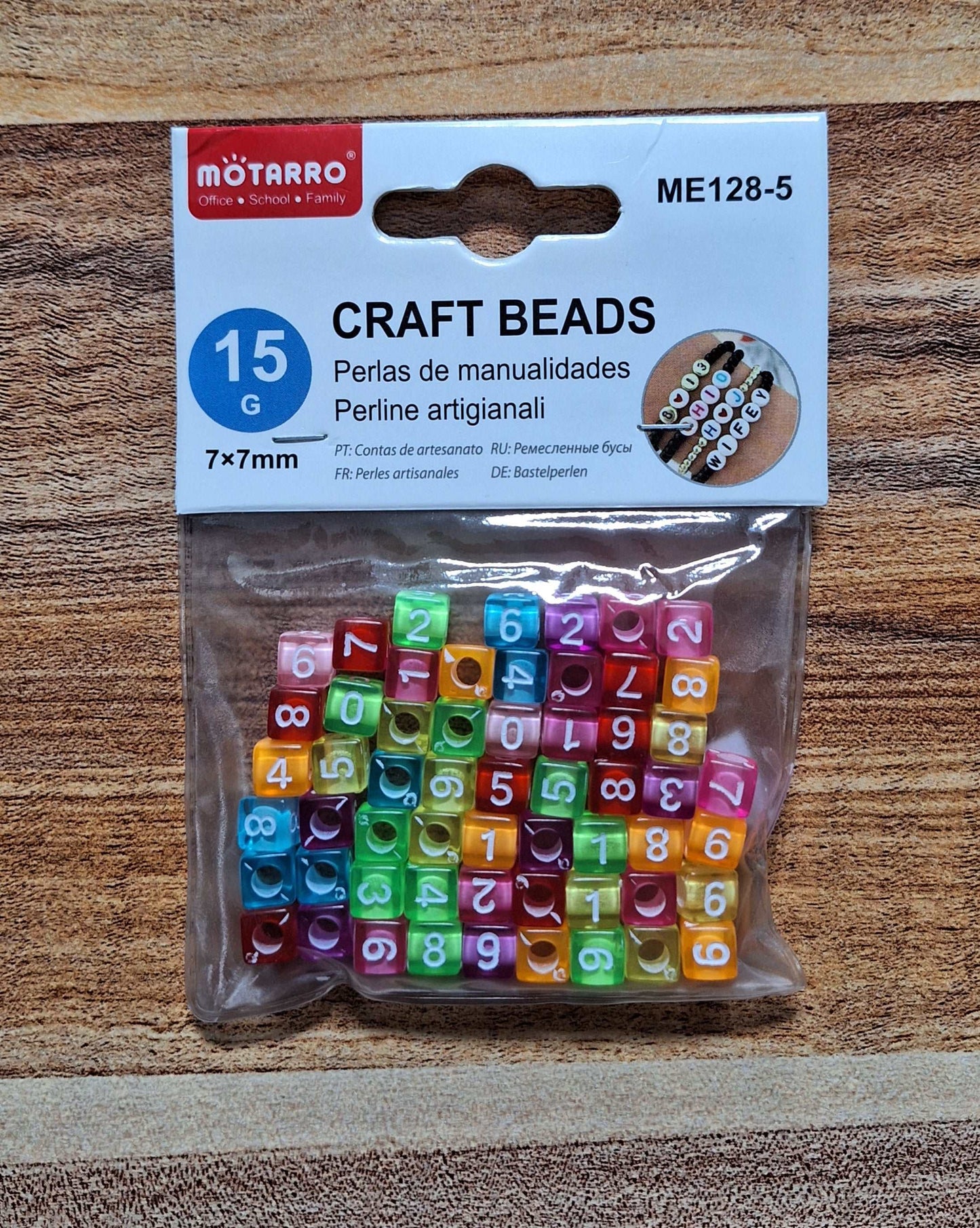 Craft Beads (7x7mm)