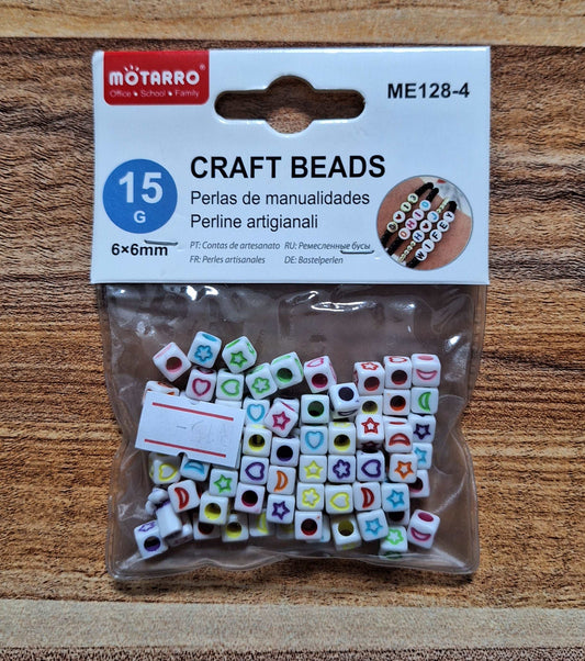 Craft Beads (6x6mm)